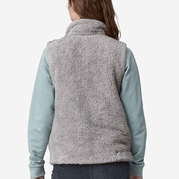 Patagonia Women’s Los Gatos Fleece Vest Salt Grey Small S2 - Picture 3 of 11